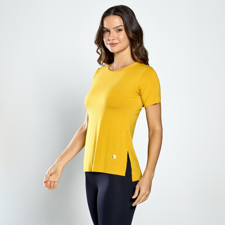 Blusa Fitness Live Mostarda