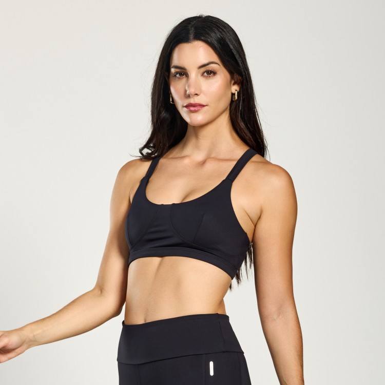 Top Fitness Poliamida Soul Preto