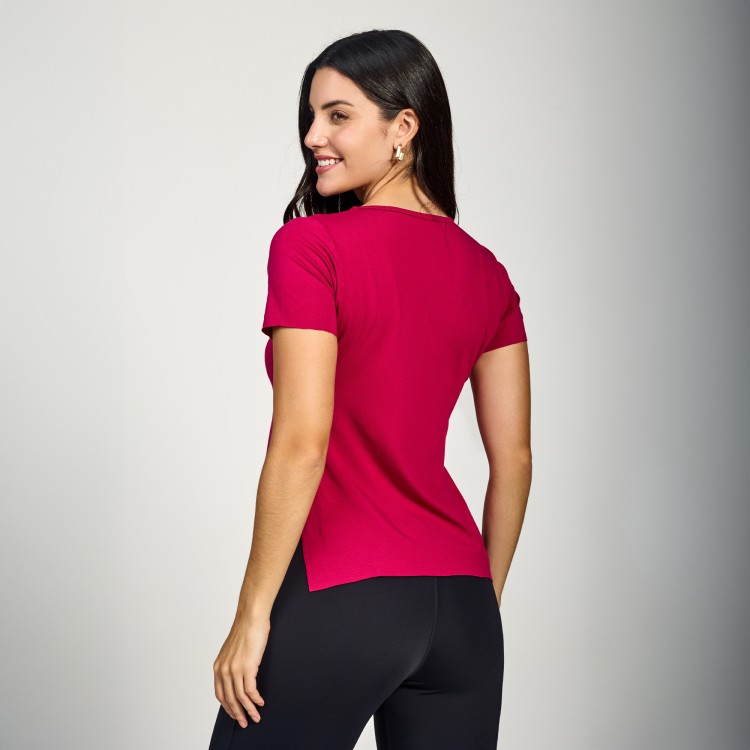 Blusa Fitness Live Cereja
