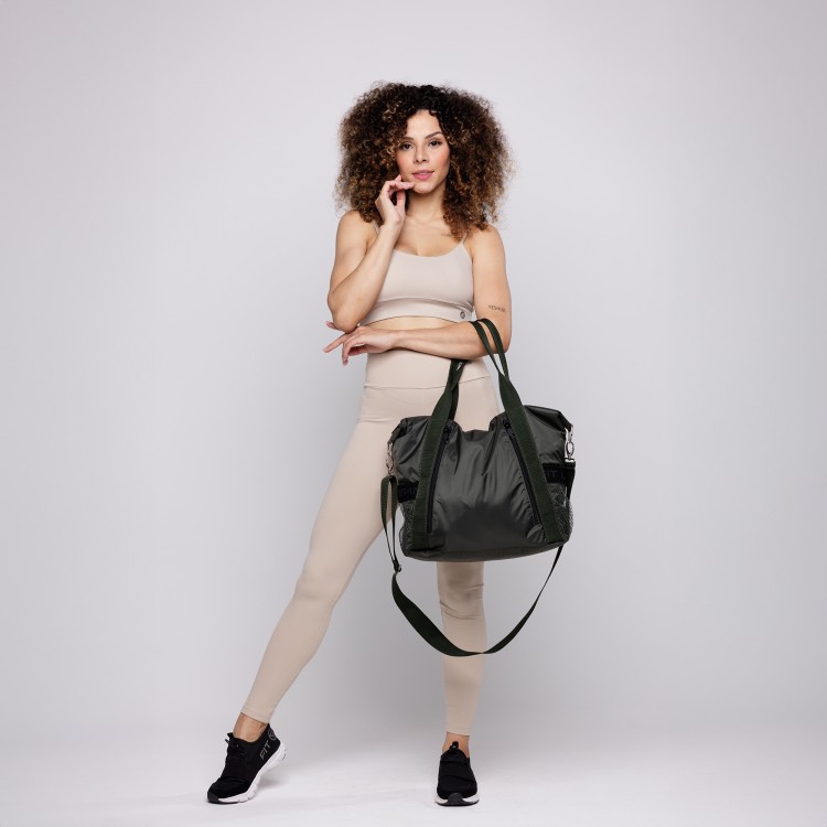 Bolsa Fitness Verde Militar