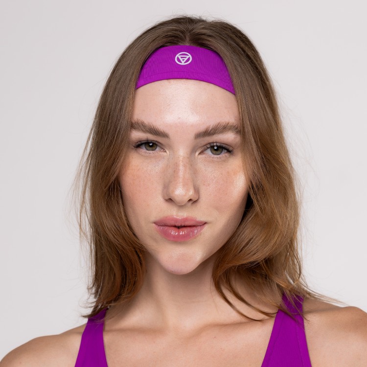 Faixa de Cabelo Violeta