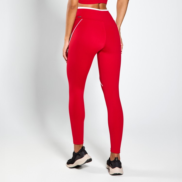 Calça Legging Poliamida Conexão Vermelha