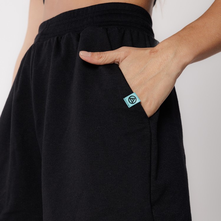 Calça Jogger Comfy Moletinho Preta