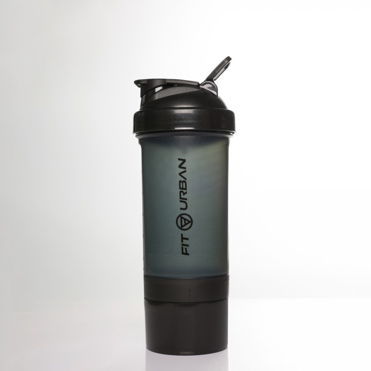 Coqueteleira Trio Plus 600ml Preta